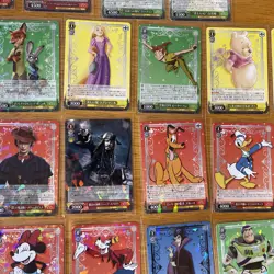 Disney 100 Weiss Schwarz 49 Card Cracked Ice Lot All Cards Are Pictured (HH) - Image 5