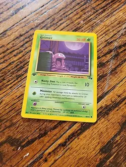 Lot Of 6 Vintage Pokemon Cards Damaged DMG To LP 1st Edition Holo Gastly Fossil - Image 5