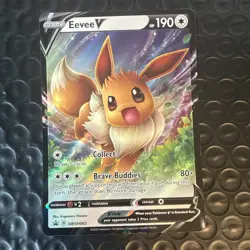 Eevee V SWSH065 SWSH: Sword & Shield Promo Cards Pokemon NM - Image 1