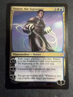 Venser, the Sojourner Foil Duel Decks: Venser vs Koth Magic the Gathering LP - Image 1