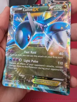 Latios EX XY72 Promo Holo Pokemon Card Excellent Condition - Image 3