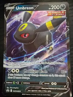Umbreon V SWSH203 SWSH: Sword & Shield Promo Cards Holo - Image 3