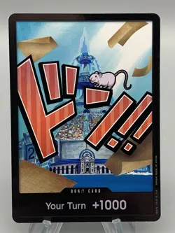 One Piece PRB-01 The Best : Ice Berg DON!! Card Holo Foil Texture Rare English - Image 1