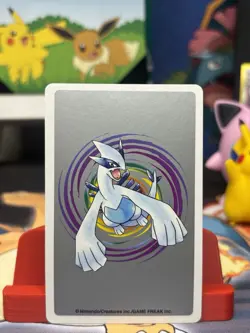 Hoothoot - Pokemon Silver Playing Cards 1999 - Lugia - Japanese poker card - NM - Image 2