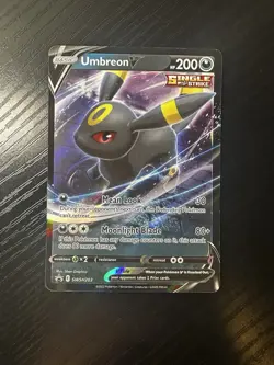 NM Umbreon V SWSH203 SWSH: Sword & Shield Promo Cards Holo - Image 1