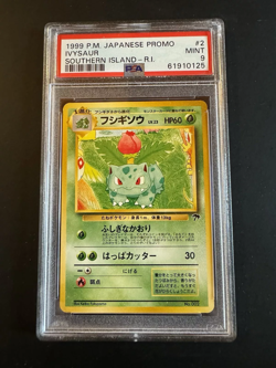 PSA 9 Ivysaur #2 Southern Island 1999 Japanese Insert Promo Pokemon Card MINT - Image 1