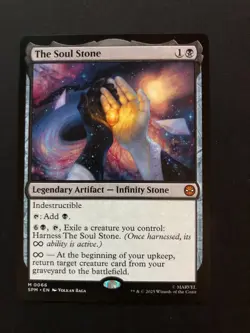 THE SOUL STONE #66 (MYTHIC RARE) MTG MARVEL'S SPIDER-MAN - Image 1