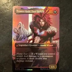 Kuja, Genome Sorcerer (Borderless) Final Fantasy Foil - Image 2