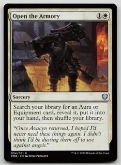 Open the Armory U Commander Legends 34 NM - Image 1