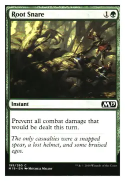 Root Snare Core Set 2019 MTG - NM+ - Image 1