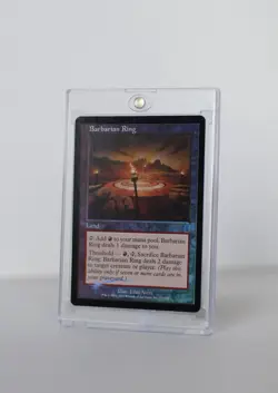MTG FOIL Barbarian Ring, Reverent Silence, Brawn, Plains (x2) - Image 4