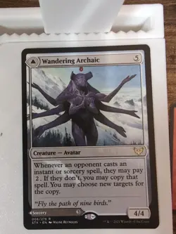 Wandering Archaic Strixhaven: School of Mages MTG - Image 1