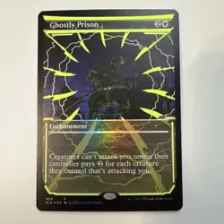 NM Ghostly Prison (Foil)(Neon) MTG Secret Lair Drop Series Rare #424 - Image 1