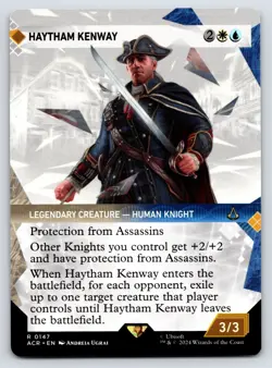 Haytham Kenway (Showcase) Normal R Universes Beyond: Assassin's Creed 147 NM - Image 1