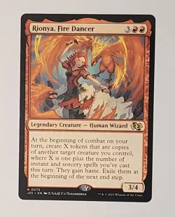 Rionya, Fire Dancer (Anime) Foundations Jumpstart Regular - Image 1