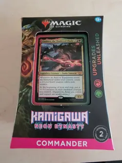 Magic: the Gathering Kamigawa: Neon Dynasty Commander Deck - Upgrades Unleashed - Image 1