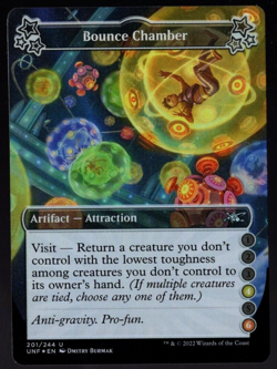 Bounce Chamber (4-6) 201/244 Uncommon Foil Unfinity Magic The Gathering NM - Image 1
