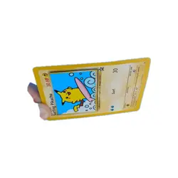 Pokemon Surfing Pikachu 28 Black Star Promo Vintage WOTC - Image 4