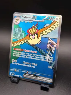 Pokemon TCG Pidgeot EX 225/197 Obsidian Flames SIR ENGLISH Near Mint - Image 3