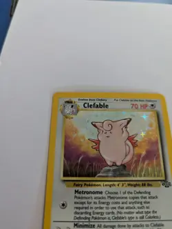 Pokemon Card Clefable 1/64 Jungle Set Holo Rare - Image 2