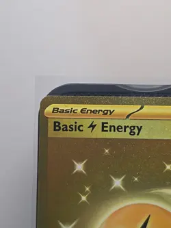 Pokemon TCG Basic Lightning Energy Scarlet & Violet-Base Set 257/198 Holo Hyper - Image 2