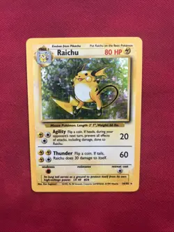 Pokemon Base Set Holo Lot Of 7 - Image 5