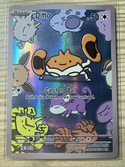 KRABBY Ditto Genetic Mystery 1ST PRINT FAN ART After Skool Hobby Pokemon MINT - Image 1