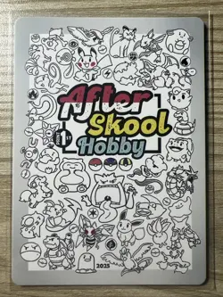 KRABBY Ditto Genetic Mystery 1ST PRINT FAN ART After Skool Hobby Pokemon MINT - Image 2