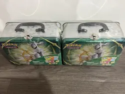 Pokemon Arceus Collectors Chest Lunchbox Tin Spring 2022 Edition Sealed LOT OF 2 - Image 3