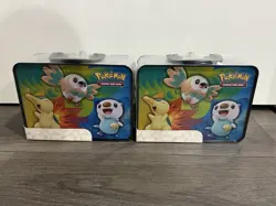 Pokemon Arceus Collectors Chest Lunchbox Tin Spring 2022 Edition Sealed LOT OF 2 - Image 4