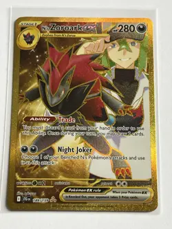 Ns Zoroark EX 189 / 159 Pokemon Journey Together 2025 Near Mint Hyper Rare Holo - Image 2
