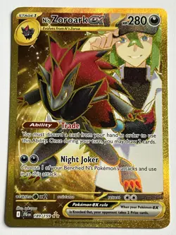 Ns Zoroark EX 189 / 159 Pokemon Journey Together 2025 Near Mint Hyper Rare Holo - Image 4