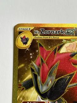 Ns Zoroark EX 189 / 159 Pokemon Journey Together 2025 Near Mint Hyper Rare Holo - Image 5