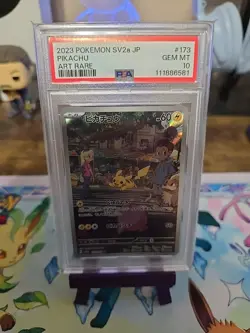 2023 Pokemon Sv2a Jp Pikachu Art Rare PSA 10 - Image 1