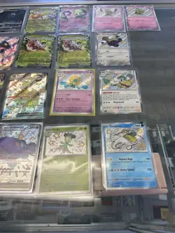 Lot Of 21 Pokemon TCG Paldean Fates 10 Shiny Plus Mix Of EX And Full Arts - Image 3