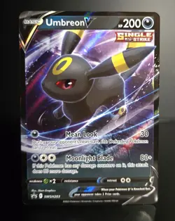 Pokemon TCG - UMBREON V - SWSH203 - BLACK STAR PROMO - V HEROES TINS (2022) - NM - Image 1