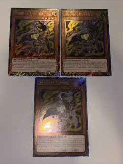 3x Zoodiac Ratpier 1st Edition Platinum Secret Rare RA04-EN274 Yu-Gi-Oh Playset - Image 1