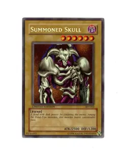 2002 Yu-Gi-Oh! SUMMONED SKULL SECRET RARE HOLO LIMITED EDITION BPT-002! LP - Image 1