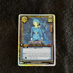 Yu Yu Hakusho TCG Touya The Ice Master S51 Foil Card Dark Tournament NM - Image 3