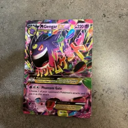 M Gengar EX #35/119 XY - Phantom Forces Pokemon Holo Card - Image 1