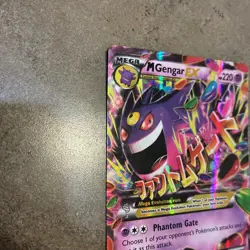 M Gengar EX #35/119 XY - Phantom Forces Pokemon Holo Card - Image 3