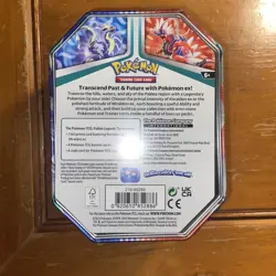 Paldea Legends Pokemon Trading Card Tin with Koraidon ex & Five Boosters Inside - Image 3