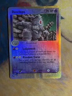 Dusclops 4/100 Ex Sandstorm Reverse Holo Rare E Reader Series Pokemon Card MP - Image 2