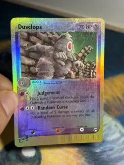 Dusclops 4/100 Ex Sandstorm Reverse Holo Rare E Reader Series Pokemon Card MP - Image 3