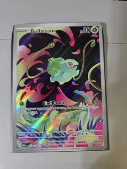 Bulbasaur 133/132 English MEG EN-Mega Evolutions Illustration Rare Pokemon Card - Image 1