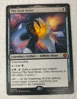 1x The Soul Stone - Marvel's Spider-Man - NM-Mint - MTG Mythic Card - Image 1