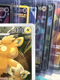 Pokemon Pawmot TCG Scarlet & Violet Base Set Holo Illustration Rare Card 209/198 - Image 3