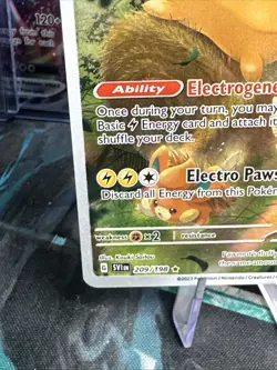 Pokemon Pawmot TCG Scarlet & Violet Base Set Holo Illustration Rare Card 209/198 - Image 5