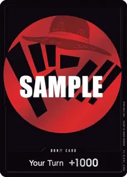 DON!! Card (Red) [null] (One Piece Promotion Cards) - Image 1