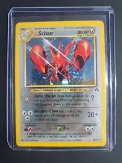 Scizor 10/75 Holo - Neo Discovery Set - Pokemon Card - Excellent Condition - Image 1